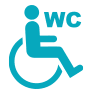 disabled toilet icon
